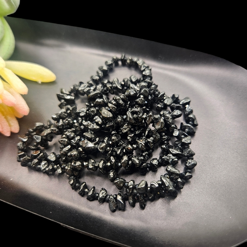 Black Spinel Necklace